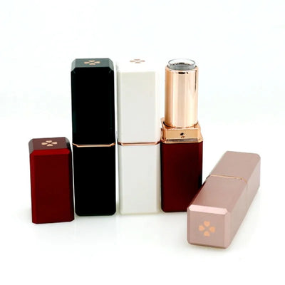 1pc Portable Empty Lipstick Tube 12.1mm Caliber DIY Lip Balm Tubes Metal Lip Gloss Cosmetic Packing Container Beauty Tool