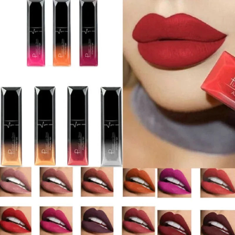 Matte Lipstick Velvet Gloss Lip Nude Cosmet Pink Lip Tint Red Waterproof Make-up for Women Long Lasting Makeup Products Gadgets