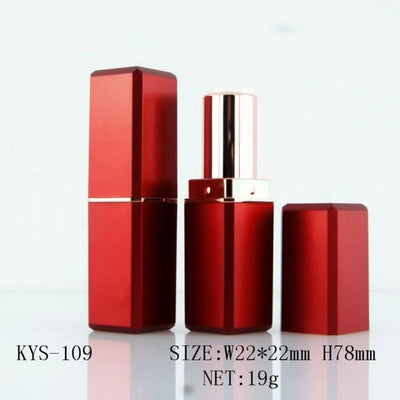 1pc Portable Empty Lipstick Tube 12.1mm Caliber DIY Lip Balm Tubes Metal Lip Gloss Cosmetic Packing Container Beauty Tool