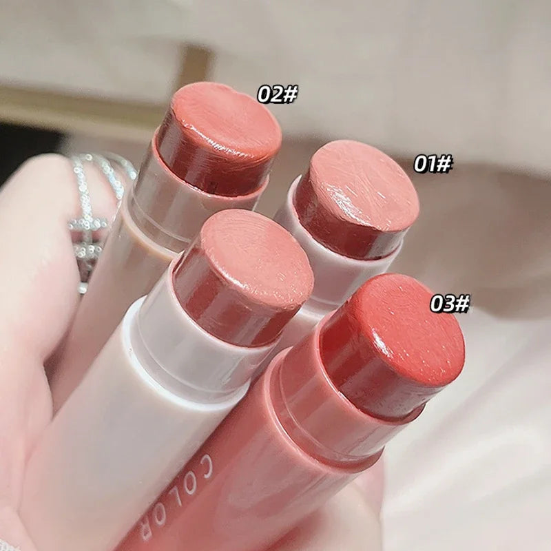 Japanese Lipstick with Simple Design Hydrating Lip Balm Colored Moisturizing Lipgloss Lip Tint Makeup Lip Care Base Cosmetics