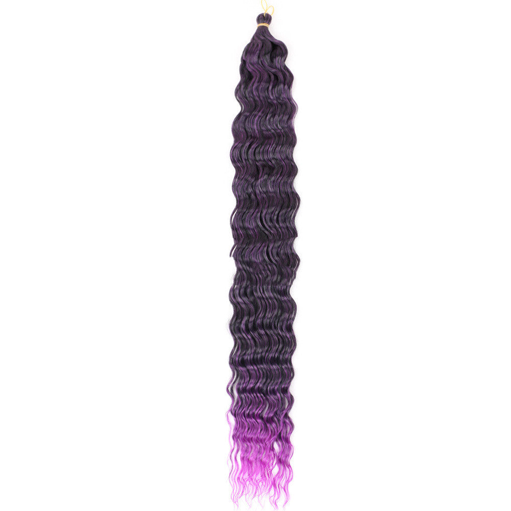 Chemical Fiber Wig Crochet Deep Curve 32inch